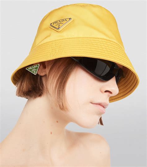 kids prada bucket hat|Prada re nylon bucket hat.